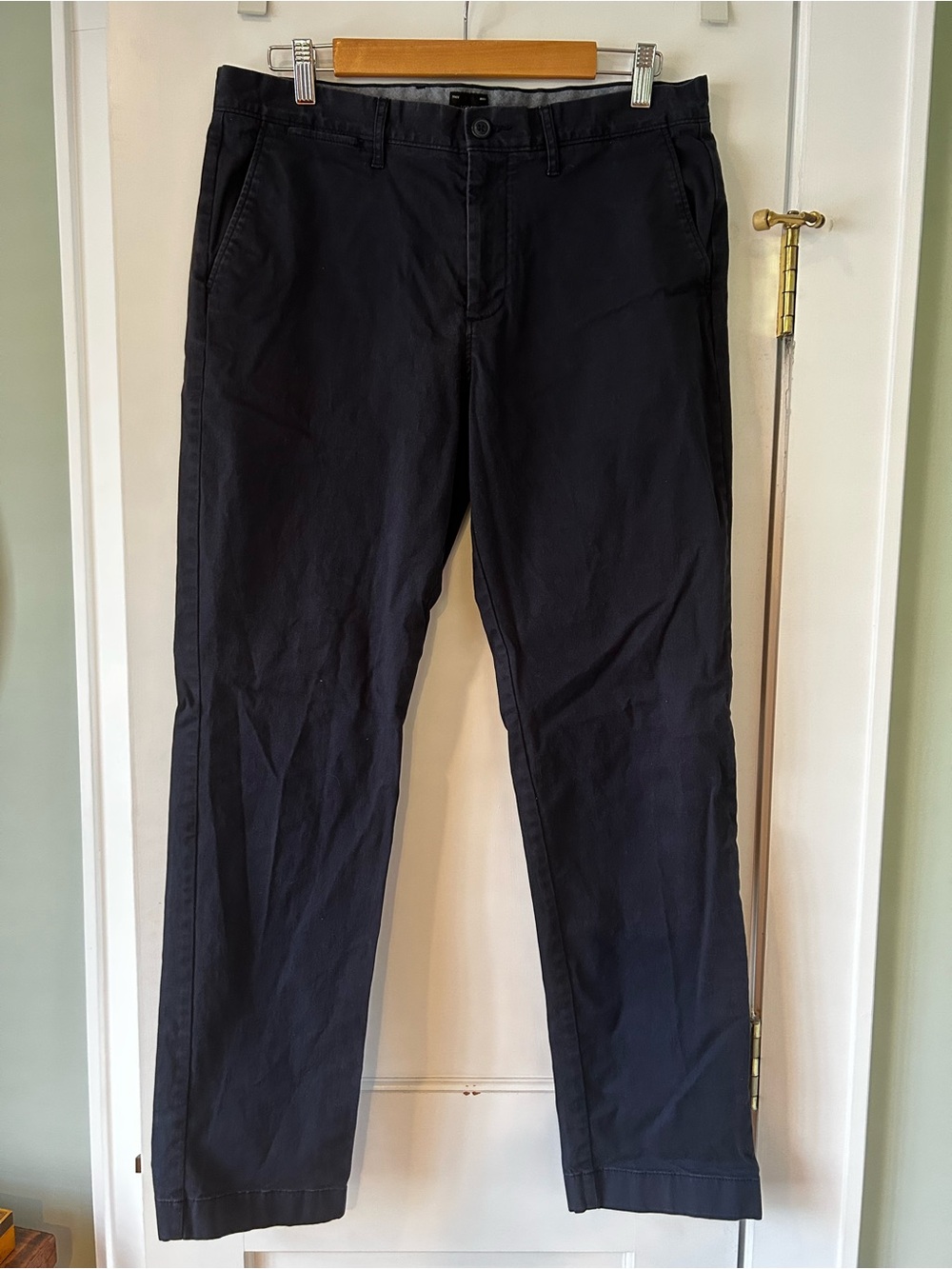 J. Crew Dark Navy Slim Straight Chinos